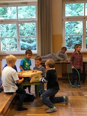 Spielen in der Nachmittagsbetreuung