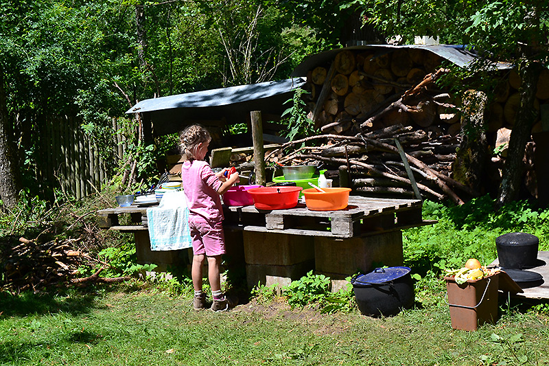 Kräuterküche Heuernte